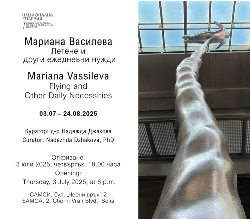 Изложба на Мариана Василева „Летене и други ежедневни нужди“ в САМСИ