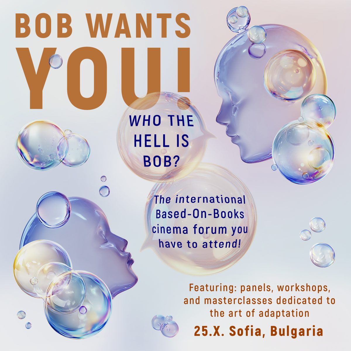 Международен форум BOB за любители на киното по книги