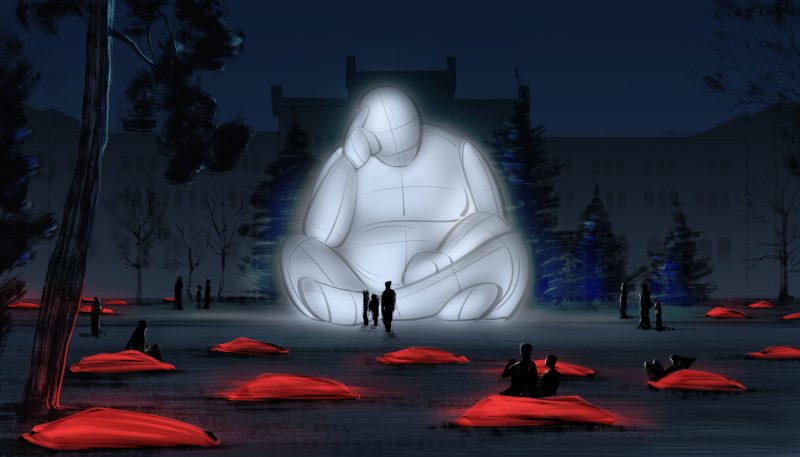 Светлинен фестивал „Sofia Lights“ в парка на Военна академия